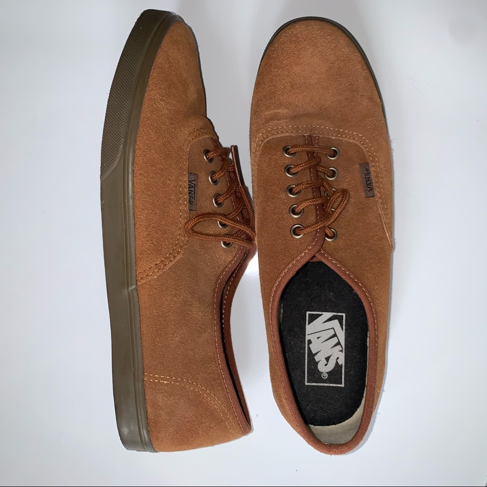Brown suede vans